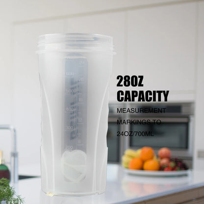 Shaker Bottles for Protein Mixes 28 Oz Bpa Free Powder Mixing Drink Cup with Ball Leak Proof for Gym Sports Fitness Whey Shake.