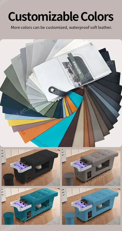 XinSheng Shampoo-Bett, Friseursalon, Betten, Kopf, SPA, Begasungsmaschine, Massagetisch, Freizeit- und Gesundheitsgeschäft, kommerzielle Möbel