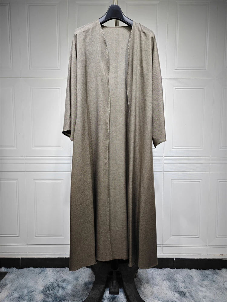 Ähnliche Baumwolle Leinen Batwing Kimono Abaya Dubai Islam Muslimischen Kleid Für Frauen Kebaya Kaftan Robe Musulmane Kaftan Marocain Femme.