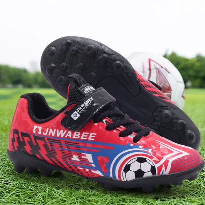 Mens Football Shoes Summer New Style Broken Nail Student Childrens Outdoor Sports Competition Practice Professional Soccer Shoes.