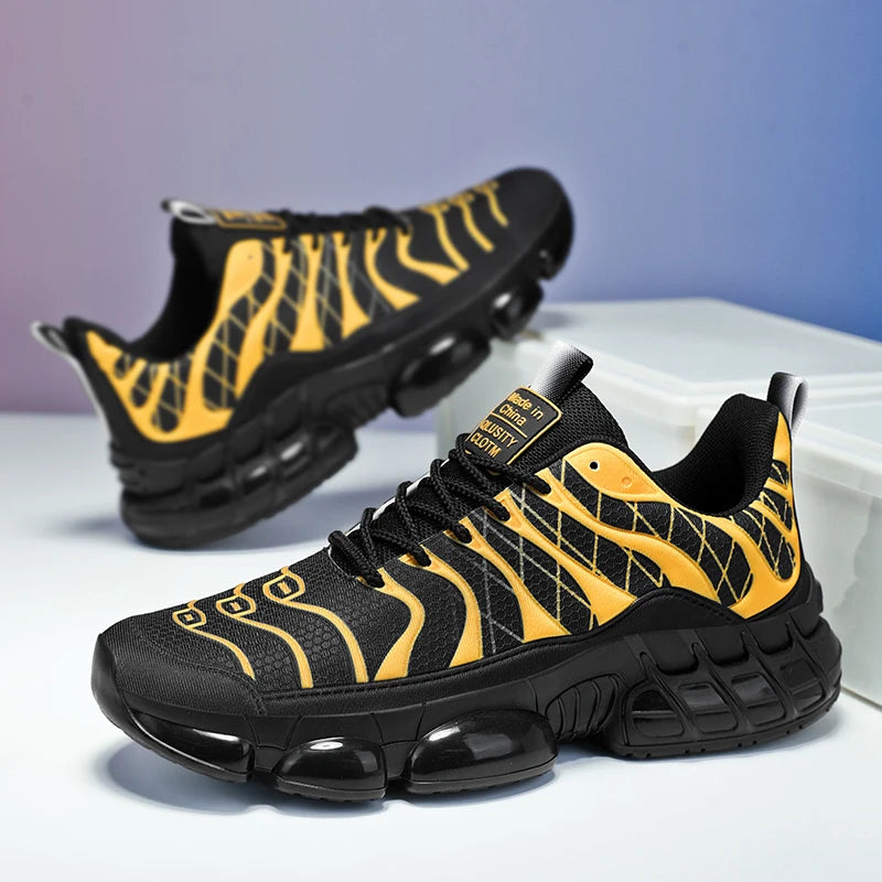 Mode Atmungsaktive männer Casual Schuhe Komfortable Nicht-slip Mann Zu Fuß Turnschuhe Designer Leichte Männliche Jogging Sport Schuhe