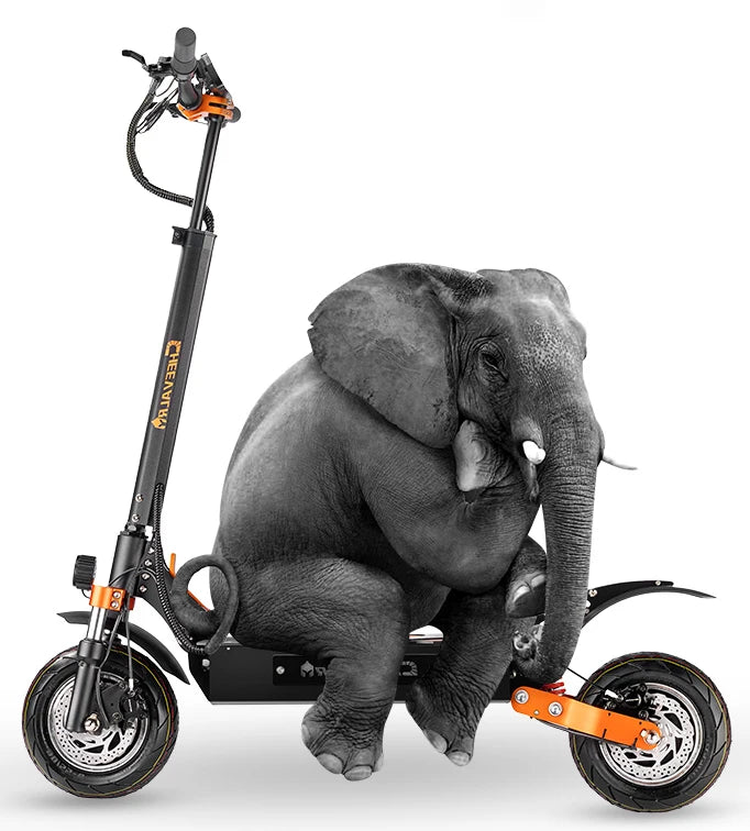 Cheevalry S10 Electric Scooter 2*1600W Motor 52V 33AH Battery Electric Scooter 10 Inch Tires City Commuter Electric Scooter.