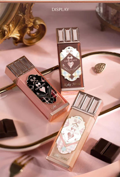 Chocolate Cloud Matte Lipstick Velvet Lip Gloss Brown Red Liquid Lip Glaze Makeup Smooth Long-Lasting Lip Tint Cosmetics.