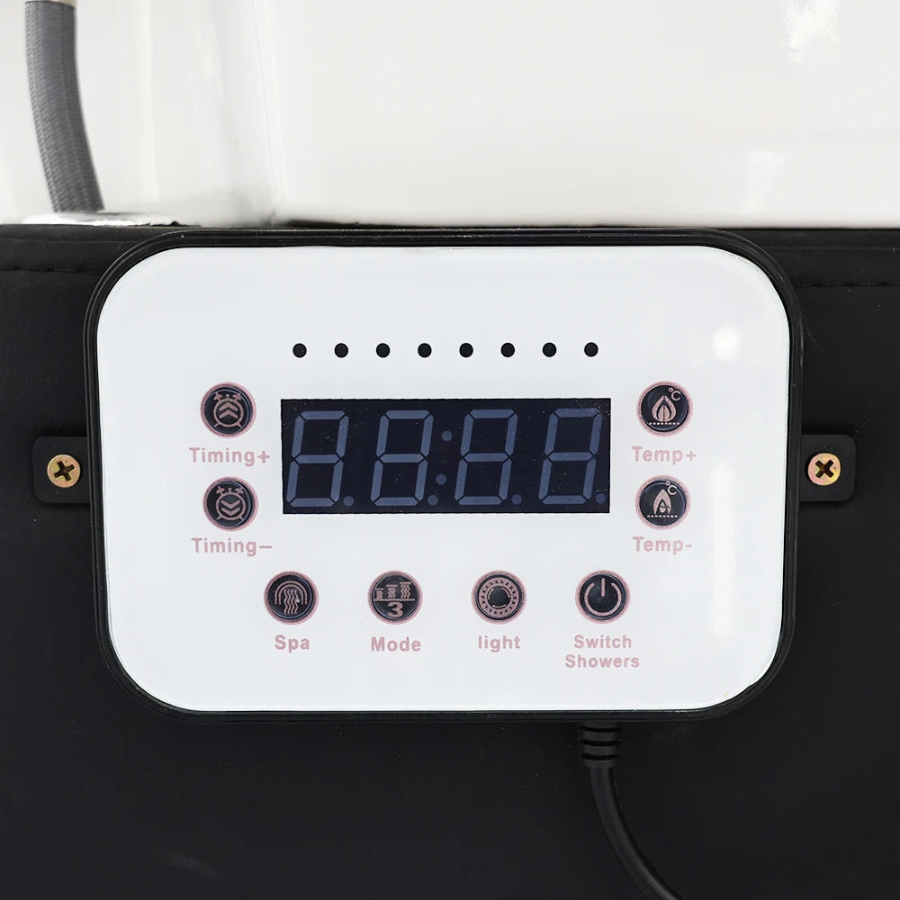 XinSheng Head SPA Salon Haarwaschbett Shampoo-Bett Thai-Massagetisch Barbershop Kommerzielle Möbel mit Fußbadbecken