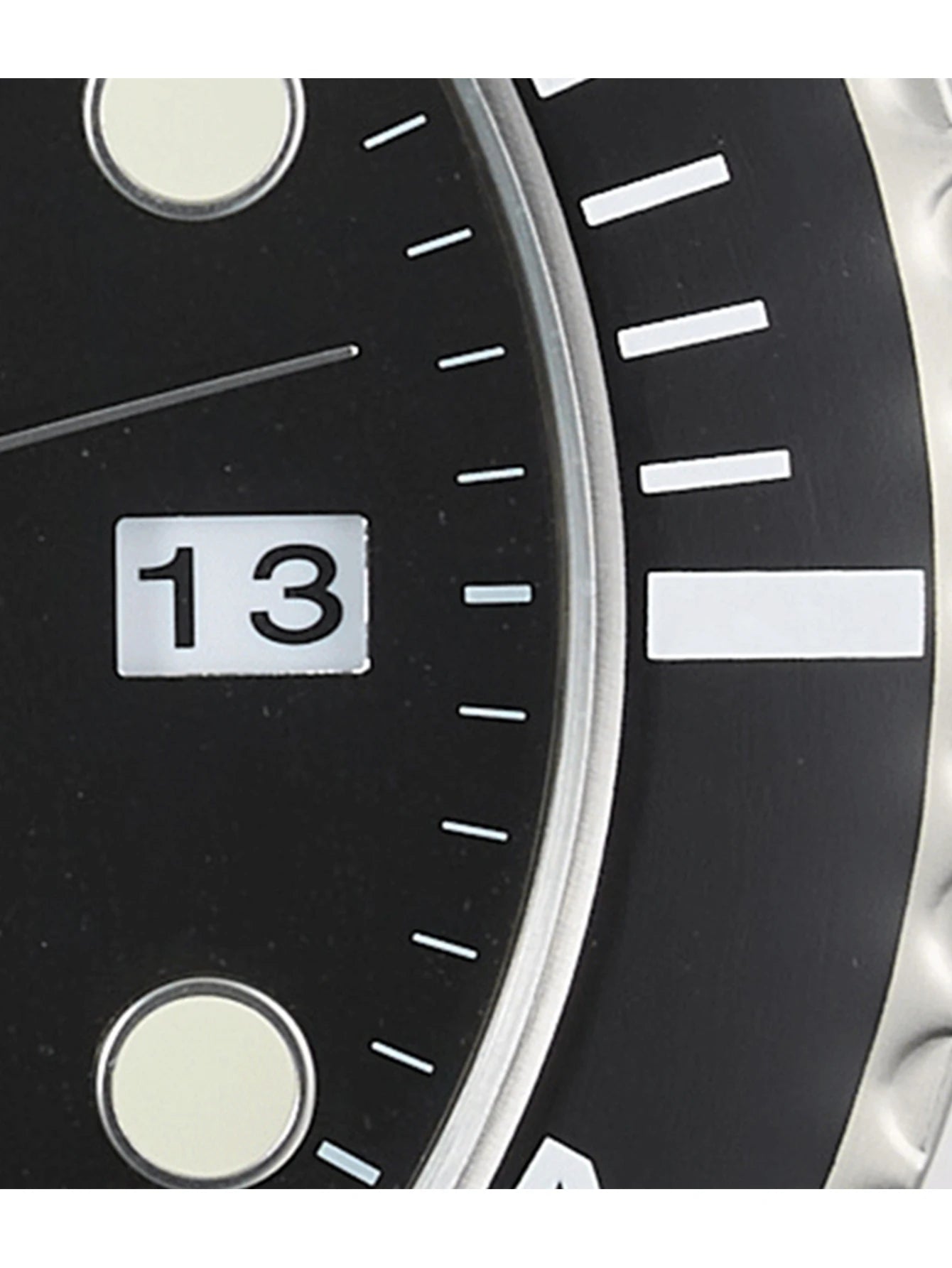 1pc 13 inch Luxus kreative Metall Wanduhr, Wohnzimmer und Arbeits zimmer Dekoration Wanduhr, fluor zierende Uhr Zifferblatt, batterie frei