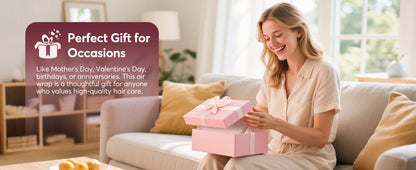 5 in 1 Hair Styler with Travel Bag Air Wrap 1200W Hair Dryer Straightening & Blow Dryer Brush for Multiple Styling Home Hotel