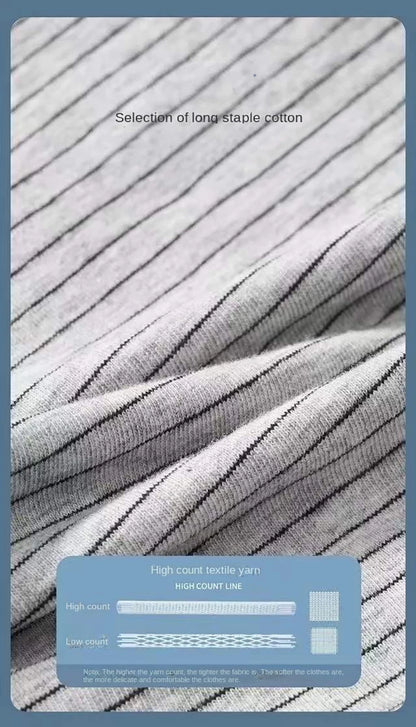 4Pcs Boxer Shorts männer Unterwäsche Sexy Höschen Baumwolle Boxer Gestreiften Unterhose Männlichen Shorts U Konvexen Dessous Plus Größe 2XL-6XL