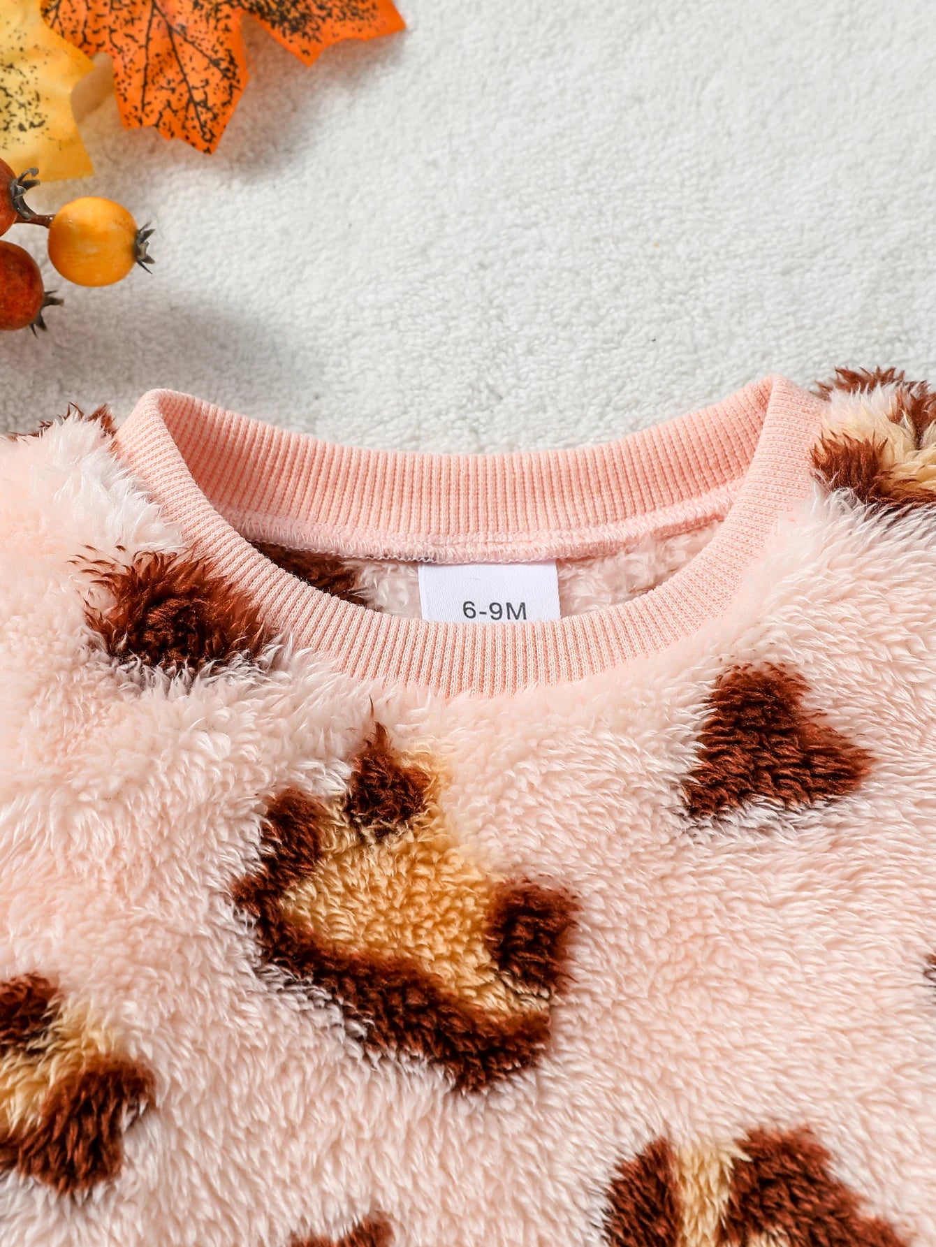 2024 neue Stil 6M-3Y Baby Unisex 2 stück Säuglings/Kleinkind Winter Niedlichen Kleinen Bären Plüsch Pullover Hosen Casual set.