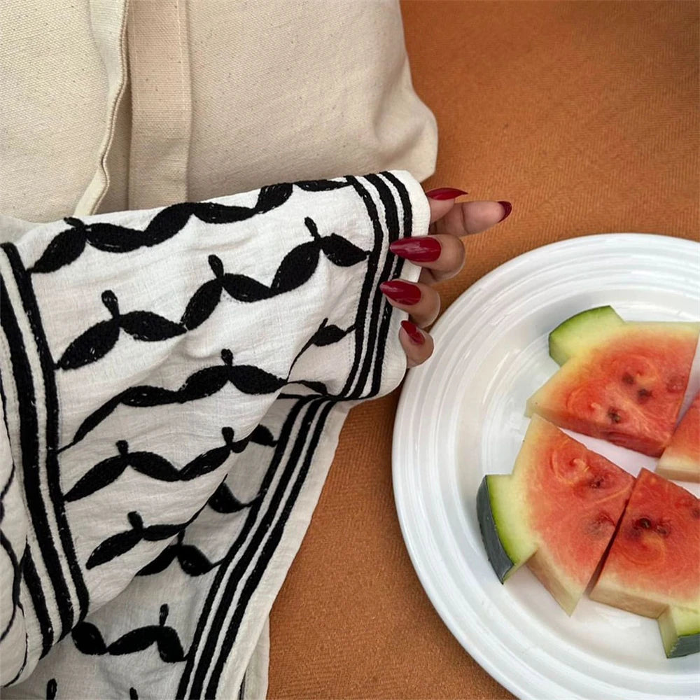 Butterfly Embroidered Open Kimono Abaya Dubai Luxury 2024 Islam Muslim Kaftan Modest Dress Kebaya Damen Robe Abayas For Women.