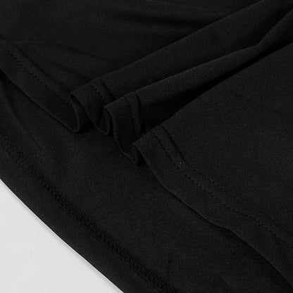 Men's Quick Dry Running T-shirt Workout Compression Shirt Turtleneck Long Sleeve Rash Guard Gym Base Layer Athletic Undershirt.