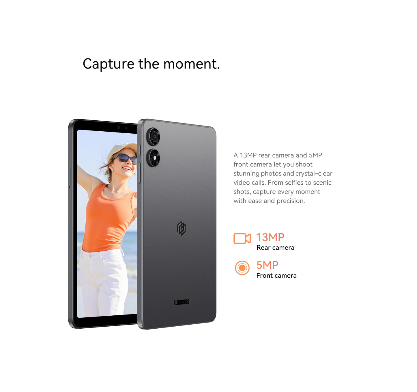 ALLDOCUBE iPlay70 mini Pro Tablet 8.4" 90Hz Display MT8791 16GB（8GB+8GB Virtual）RAM 256GB ROM 4G LTE 6050mAh Android15.