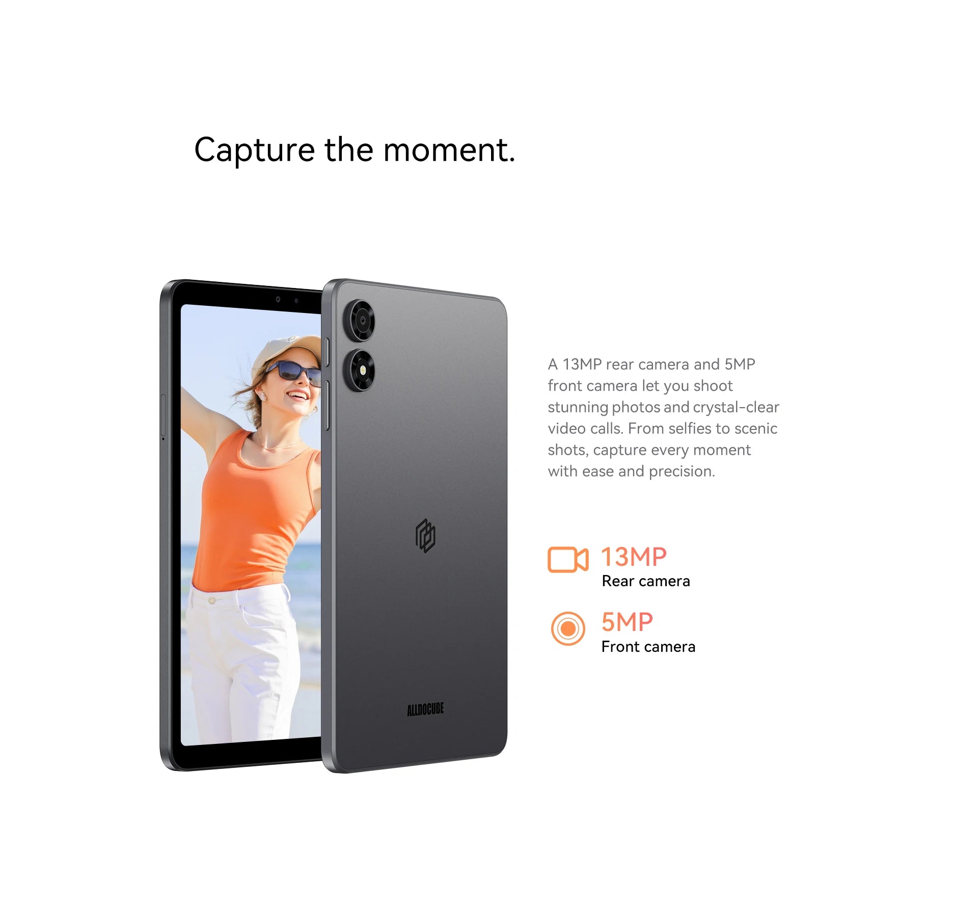 ALLDOCUBE iPlay70 mini Pro Tablet 8.4" 90Hz Display MT8791 16GB（8GB+8GB Virtual）RAM 256GB ROM 4G LTE 6050mAh Android15.