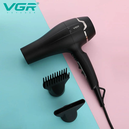 VGR professional multi gear adjustable hair dryer hair salon household high-power distributed air nozzle cold hair dryer V-450.