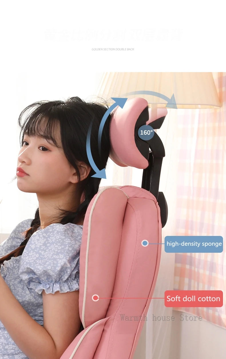 Neuer Gaming-Stuhl mit Fußstütze, zum Anheben des Spiels, hochwertiger ergonomischer Stuhl, Wohnmöbel, Büro-Computerstuhl, Gamer-Stuhl