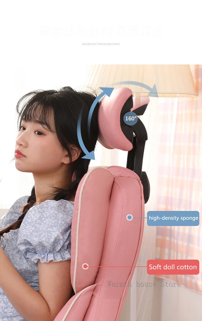 Neuer Gaming-Stuhl mit Fußstütze, zum Anheben des Spiels, hochwertiger ergonomischer Stuhl, Wohnmöbel, Büro-Computerstuhl, Gamer-Stuhl