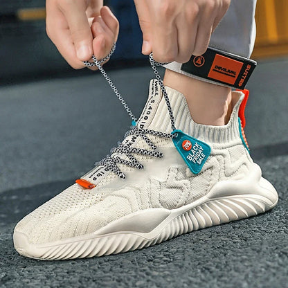 Tenis Men Sneakers  Running Mens Casual Shoes Luxury Sneakers Trainer Race Breathable Shoes Fashion Mesh Loafers Shoes for Men.