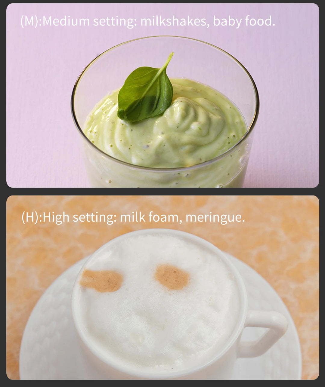 Mini milk frother, electric milk frother, coffee frother, household milk blender, handheld wireless whipper.