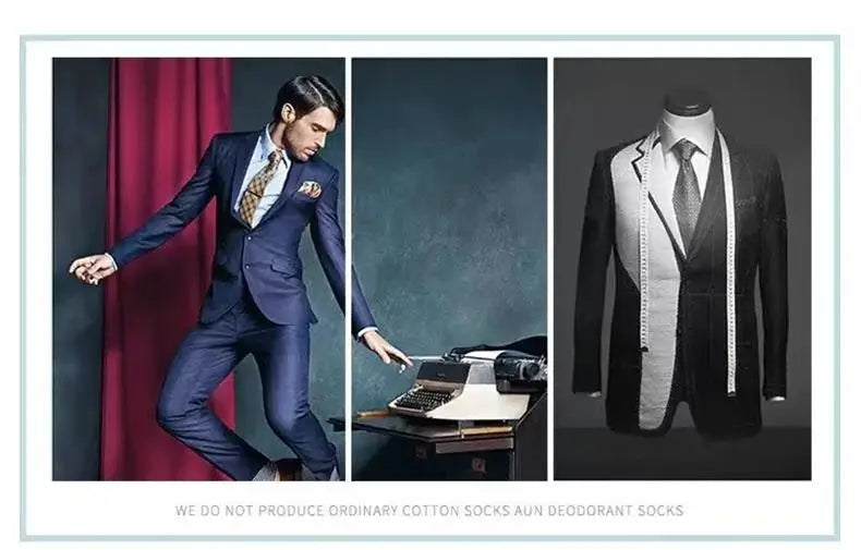 20Pcs/Lot Men's Pure Cotton Socks Plus Size Solid Color Casual Office Business Long Socks Breathable Soft Men's Socks EU39-48.