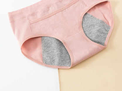 3PCS Cotton Menstrual Panties Leak Proof Breathable Sexys Panties Woman Women Girls Physiological Pants Women's Intimates M-XL