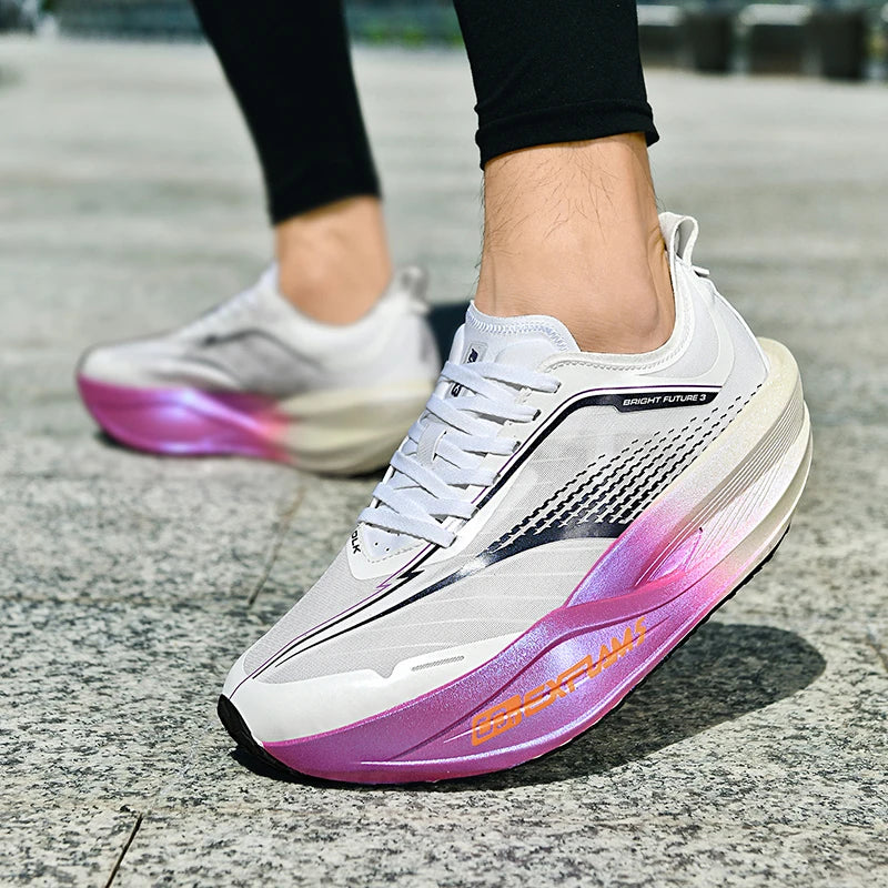 Weiche Sohle Dämpfung männer Laufschuhe für Frauen Hochwertige Straße Jogging Schuhe Licht Bequeme Turnschuhe Mesh Training Schuhe männlichen