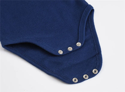 2025 Sommer Unisex Baby Body 0-24 Monate Kurzarm 100 % Baumwolle Weiß Schwarz Grau Design Säuglingskleidung