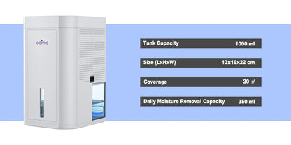 Electric Home Dehumidifier Multi-capacity For Damp, Condensation, Mould, Smells,Defrost Portable Quiet.