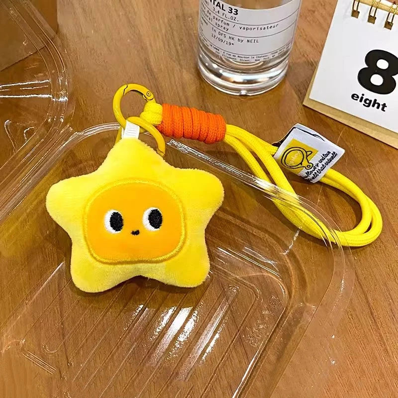 Stern-Schlüsselanhänger für Taschen, Partygeschenke, Geschenke, Cartoon-Stern-Schlüsselanhänger, Zubehör, Weihnachtsdekoration, 2025, Neujahrsgeschenke.