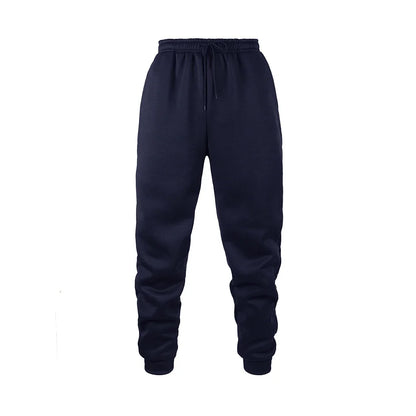 For Men Autumn and Winter Casual Jogging Pants Fleece Sweatpants for Soft and Comfortable Workout.