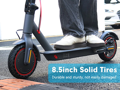 Mankeel 30KM Electric Scooter Adults 350W Foldable Electric Kick Scooter 8.5 Inch APP 10.4AH Folding E-scooter Dual Brake System.