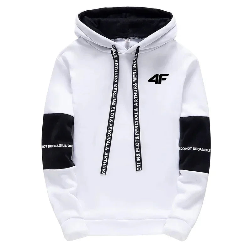 Sports Men's Tracksuit Hooded Long Sleeves Casual Single Piece Sweatshirts And Daily Hot Sale Sweatpants Comfort Outdoor Jogging.