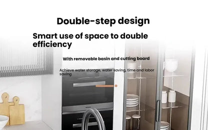 Gray Stainless Steel Kitchen Sink Large Single Slot Multifunctional Nano Honeycomb Embossed Wash Dish Basin Undermount Basin