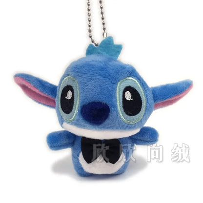 Disney Lilo and Stitch Plush Doll Toy Bouquet Stitch Animal Stuffed Keychains Pendant Girl Kids Birthday Christmas Gifts.