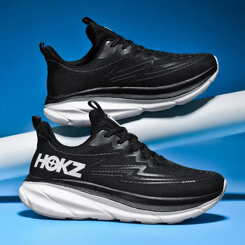 Men's Running Shoes Cushioning Outdoor Non-Slip Jogging Breathable Trainer Race Sneakers Luxury shoes Mesh Couple Off-road Shoes