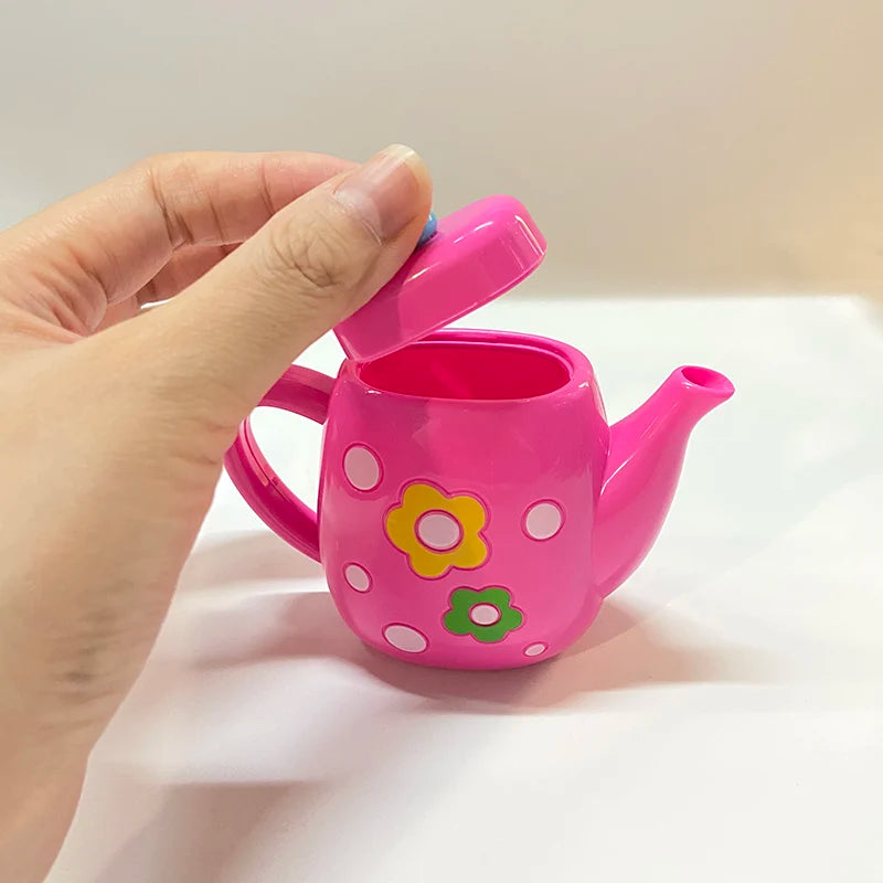 Tea Set for Little Girls, Tea Party Set, Tea Set for Toddlers Including Kettle, Cookies, Kids Play Food, Boys Girls Gifts.