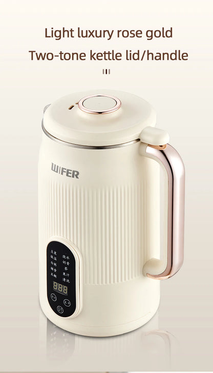 Automatic Soy Milk Machine Multifunctional Juicer Blender Home Wall Breaking Machine Soybean Milk Maker Breakfast Machine 220V.