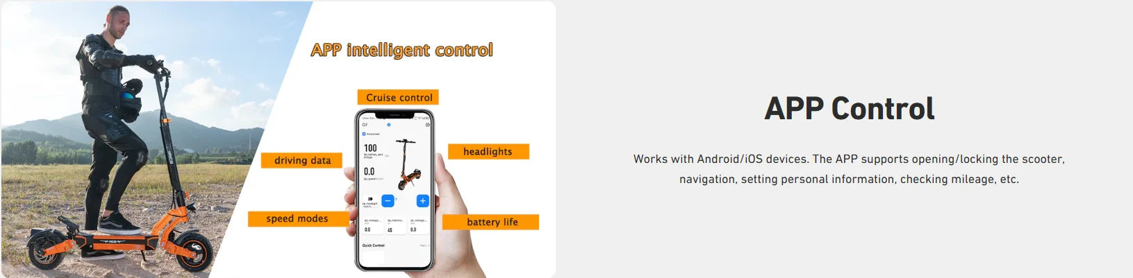 RCB D7 Adult EScooter 500W Motor Foldable E-Scooter 48V 20.8/27AH 10 Inch Tire Urban Commuting Electric Scooter.