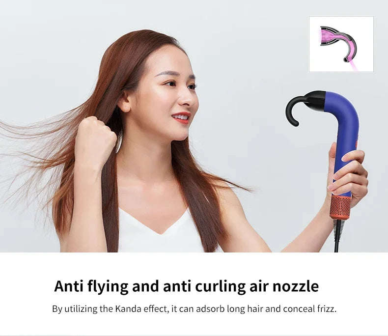 Super Hair Dryer Leafless Hair dryer Personal Hair Care Styling Negative Ion Tool Constant Anion Electric  Dryers.