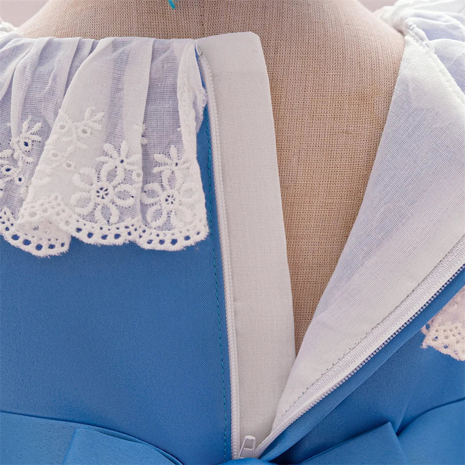 Mädchen Martha Cosplay Prinzessin Kleid Kleinkind Cartoon Bär Bühne Leistung Kleidung Kinder Karneval Party Maskerade Kleidung.