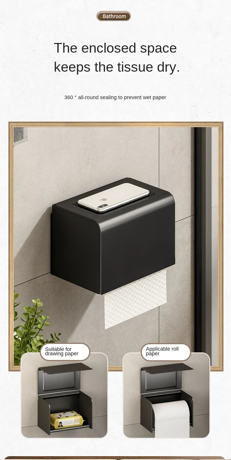 Metalle Badezimmer Handtuchhalter Stanzfreier Rack Toilettenanhänger Raum Aluminium Badezimmer Handtuchhalter, Handtuchhalter, Handtuchhalter Badezimmer