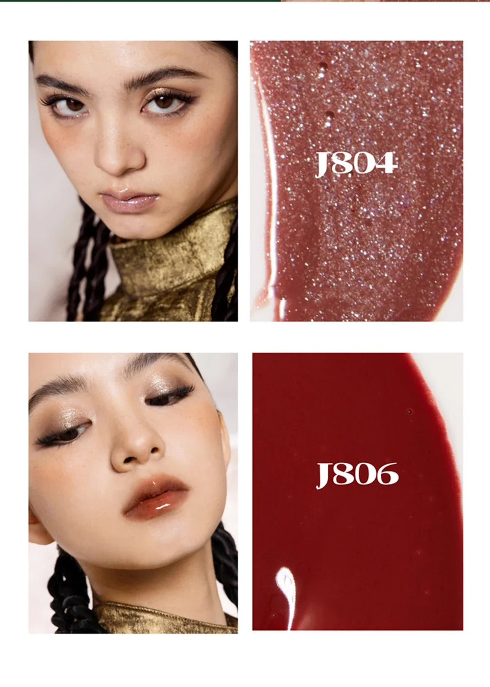 Girlcult Mirror Liquid Lipstick Water Light Long-Lasting Hydrating Shimmer Jelly Lip Tint Nude Red Lip Gloss Makeup Cosmetics.