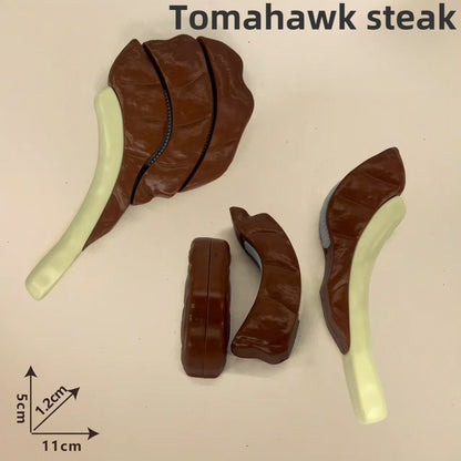 Children's Kitchen Toy Set Simulated Kitchen Cutting Cookware Simulated Fruits Cutting Toys Cooking Accessories for Kids Gift