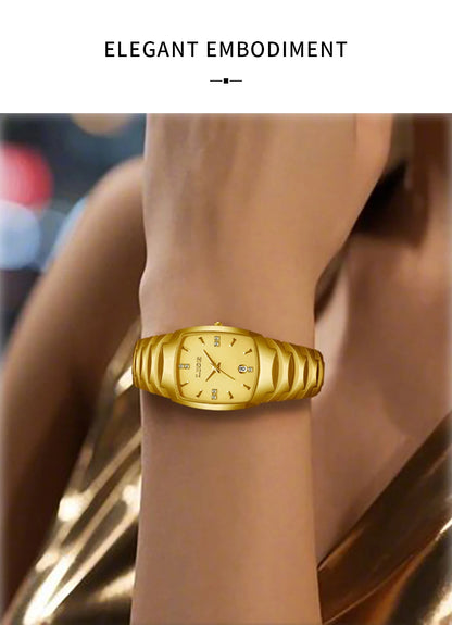 LIGE Fashion Luxury Woman Watch Simple Elegant Stainless Steel Casual Quartz Watches for Women Calendar Ladies Romantic Gift New.