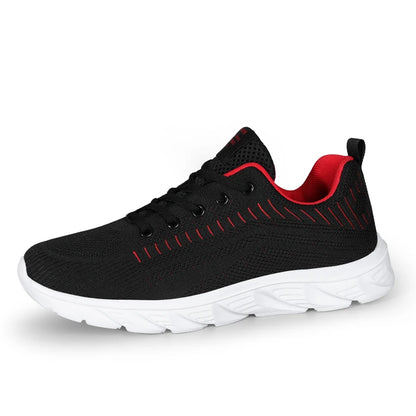 YRZL Lightweight Running Shoes Breathable Non-Slip Running Shoes Men Comfortable Sneakers Outdoor Sports Soft Wear-Resistant.