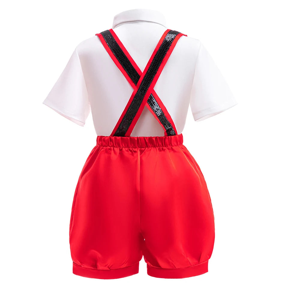 Disney Minnie Mouse Mädchen Polka Dot Schleife Prinzessin Kleid Jungen Kinder Mickey Mouse Halloween Karneval Party Performance Kleidung Anzug.