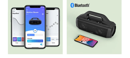 Anker Soundcore Motion Boom Outdoor Bluetooth loudspeaker with Titanium Audio drivers BassUp Technology IPX7 Water Protection 24-S.