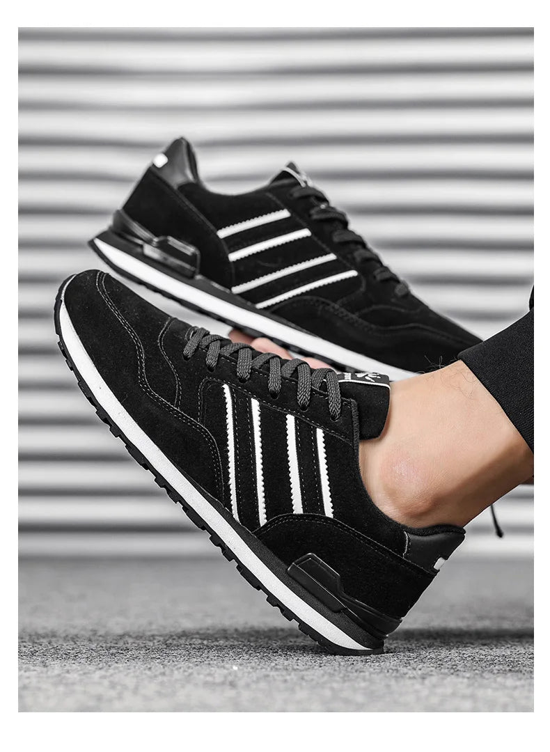 Künstliche Leder Männer Casual Schuhe Männlichen Frühjahr Männer Casual Licht Schuhe Sneakers Lac-up Wohnungen Atmungsaktive Freien Sapato