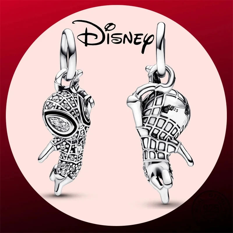 New fashion 100% S925 sterling silver Disney All-Star pendant beads, suitable for the original Pandora bracelet, women's fashion