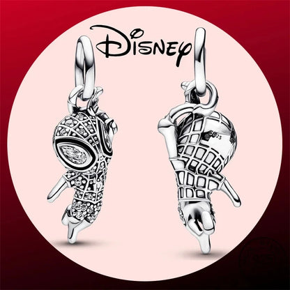 New fashion 100% S925 sterling silver Disney All-Star pendant beads, suitable for the original Pandora bracelet, women's fashion