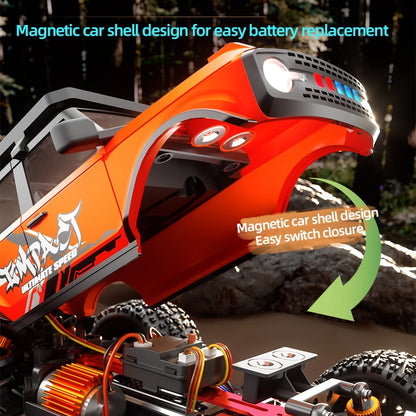 ZLL SG201 MAX 1:20 High Speed Drift Racing Car 70KM/H Brushless Motor 4WD RC Off Road Car Monster Trucks Toys For Kids Gifts.