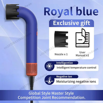 Ion Hair Dryer Professional Super Ionic Hairdryer Woman Electric Barber Blower Leafless Dry Machine